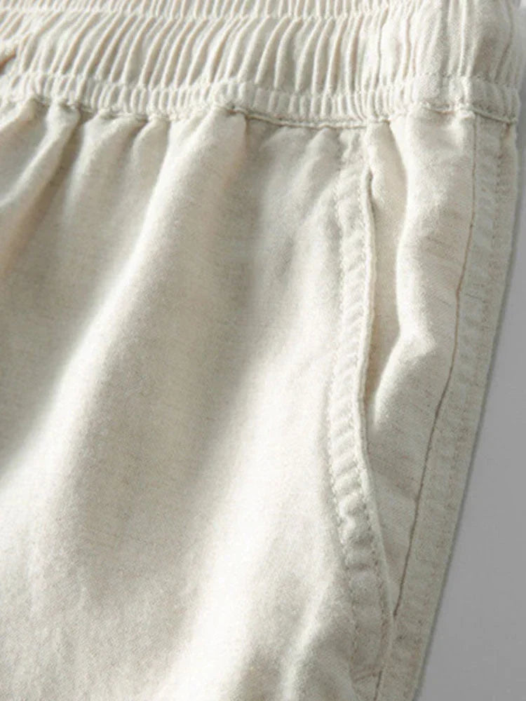 Noah™ - Polohemd und Hose Leinenset