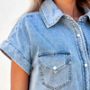 Jolina™ – stilvolles Jeanshemdkleid