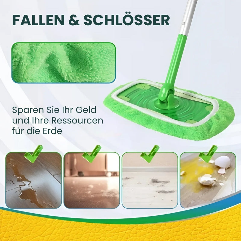 Novalae® Wiederverwendbare Mopps für Swiffer Sweeper (2 + 2 Gratis)