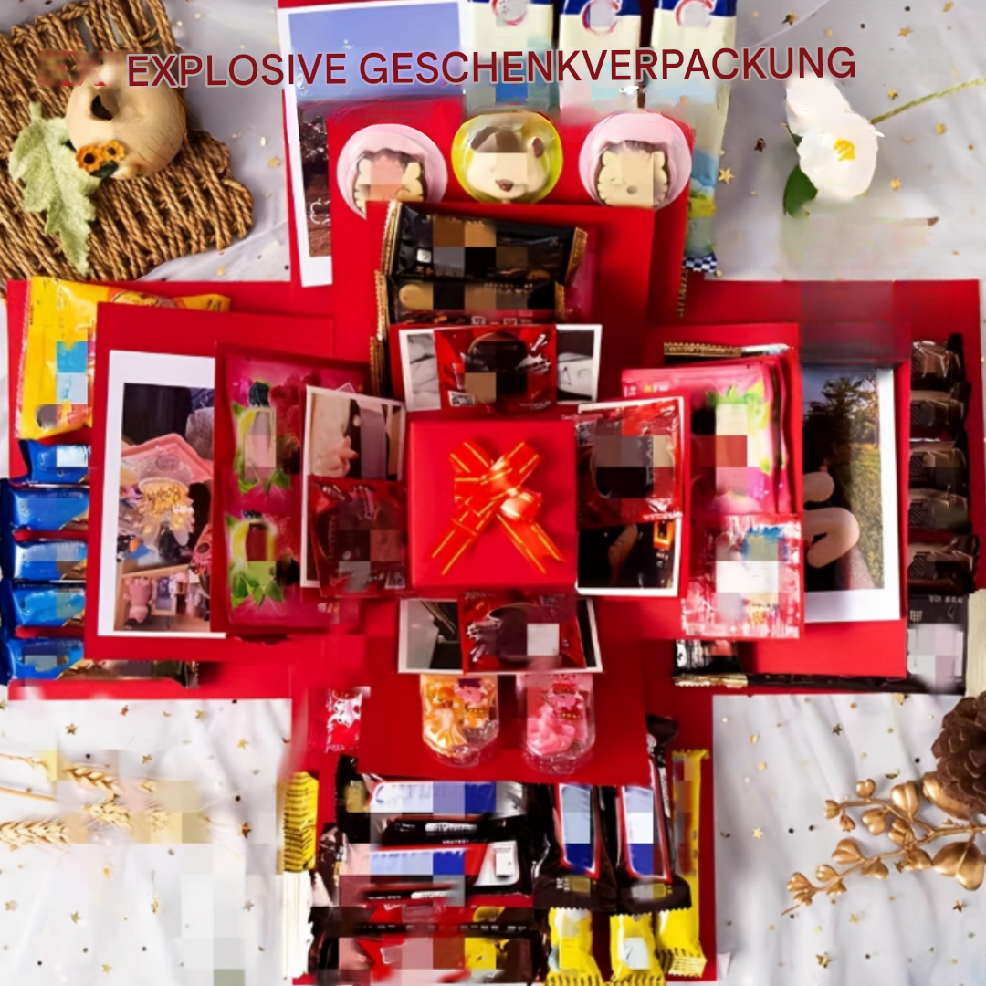 Surprise Pop | Mehrschichtige Explosions-Geschenkbox
