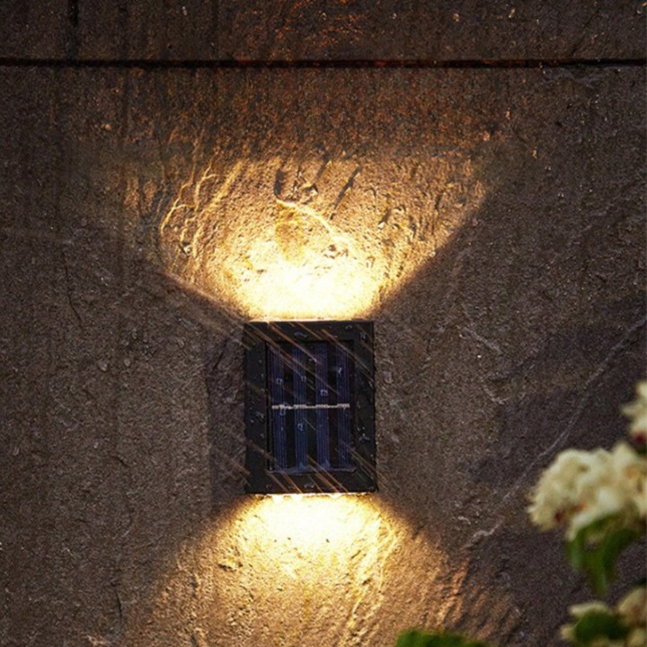 Solar-LED-Wandlampen