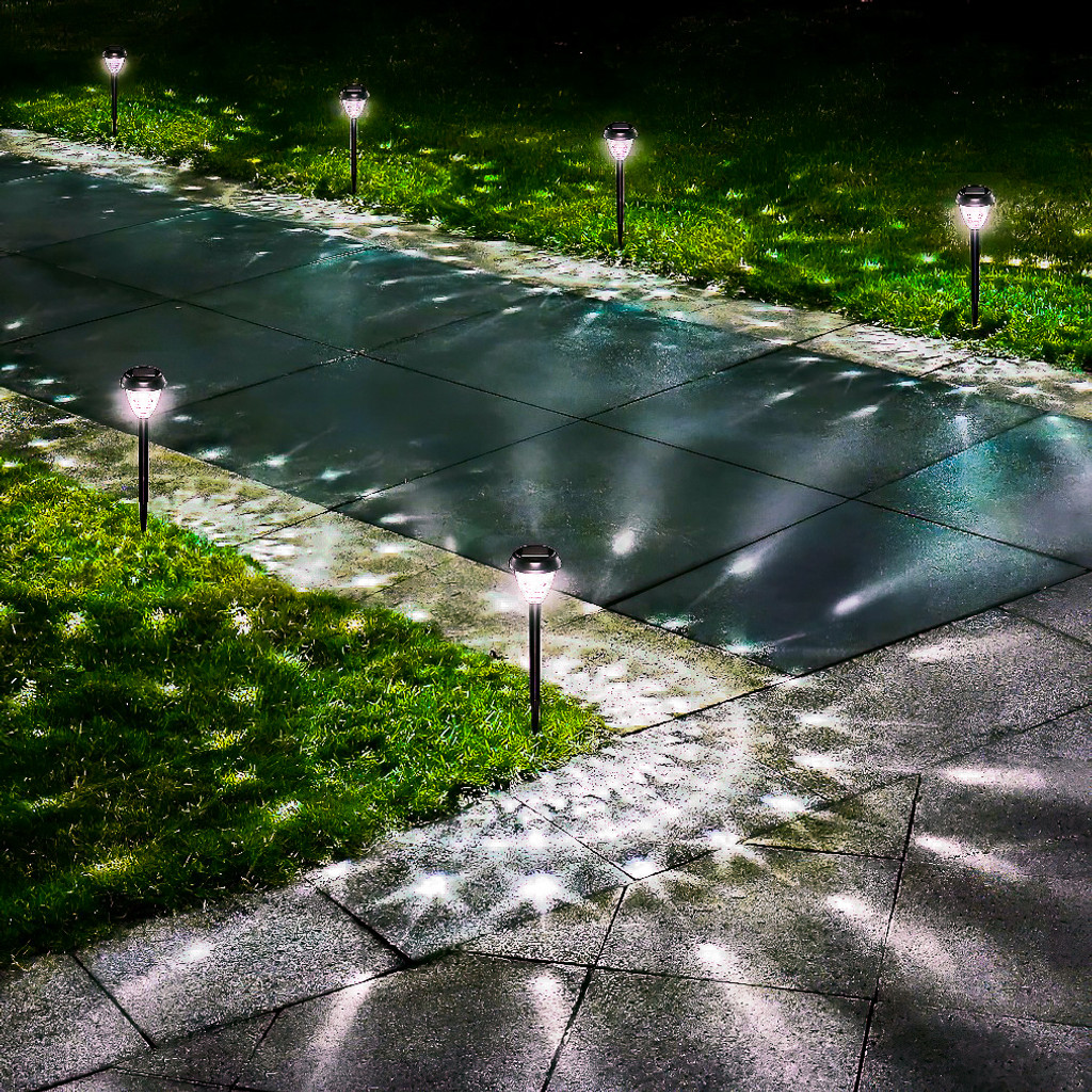 Glitzerndes Garten-Glühlicht - Solarbetrieben