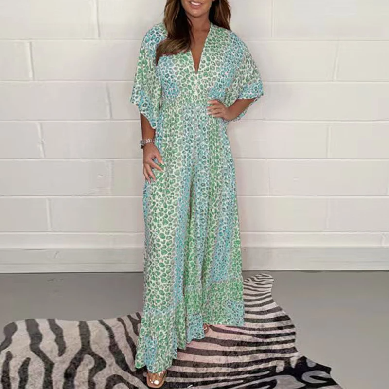 Clara™ - Kimono-Kleid mit V-Ausschnitt