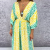 Clara™ - Kimono-Kleid mit V-Ausschnitt