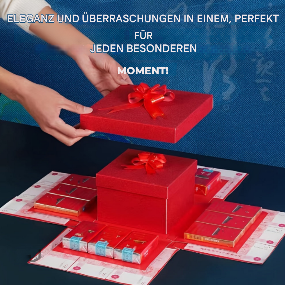 Surprise Pop | Mehrschichtige Explosions-Geschenkbox
