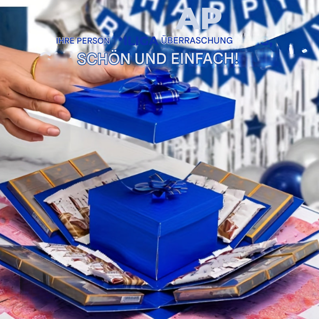 Surprise Pop | Mehrschichtige Explosions-Geschenkbox