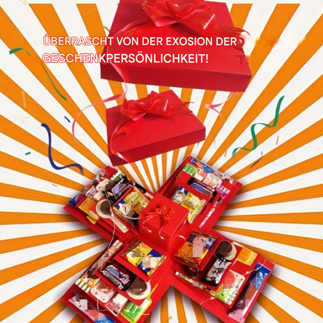 Surprise Pop | Mehrschichtige Explosions-Geschenkbox