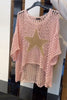Isabel™ - Elegant Gestricktes Sternenhemd