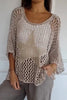 Isabel™ - Elegant Gestricktes Sternenhemd