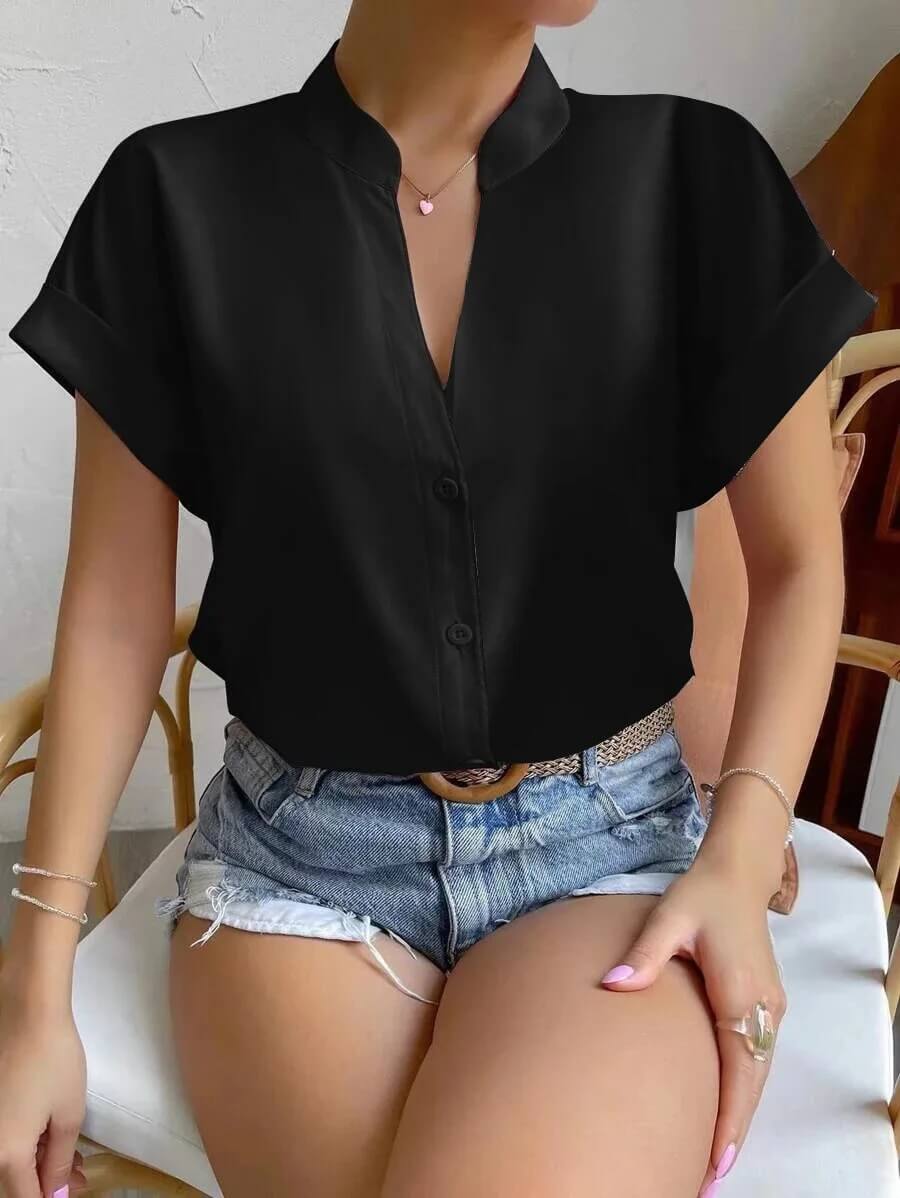 Dana™ - Shirt für Damen mit V-Ausschnitt