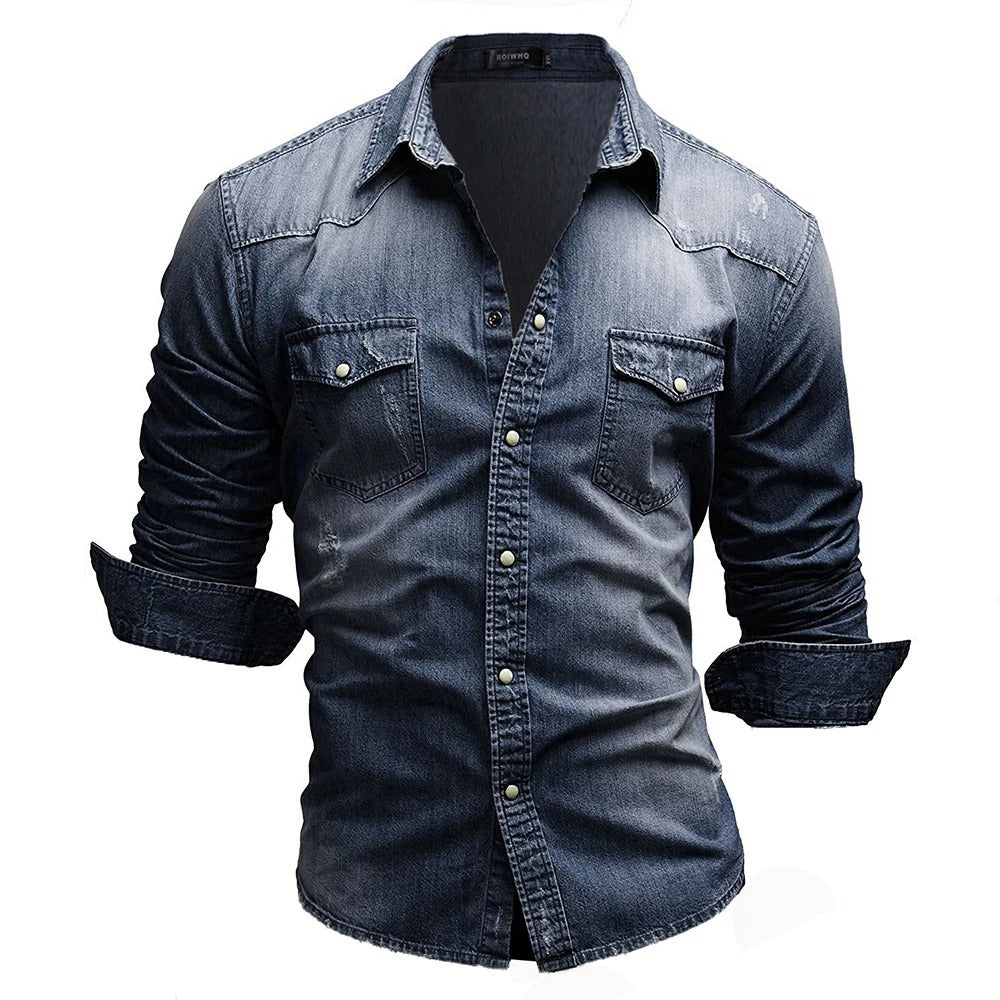 David™ - Retro-Camisole aus Jeansstoff