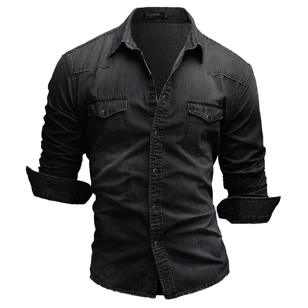 David™ - Retro-Camisole aus Jeansstoff