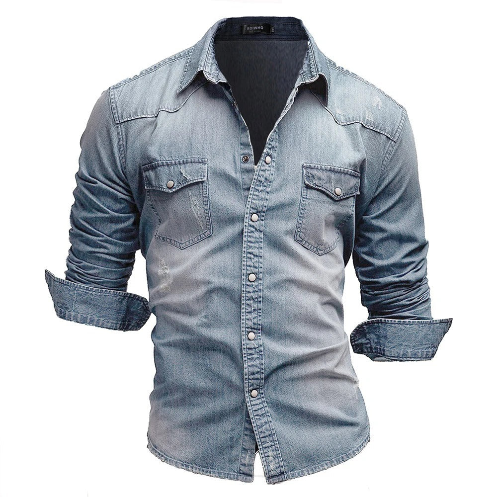 David™ - Retro-Camisole aus Jeansstoff