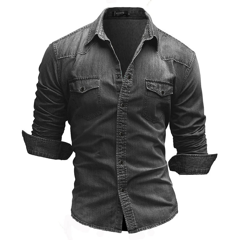 David™ - Retro-Camisole aus Jeansstoff